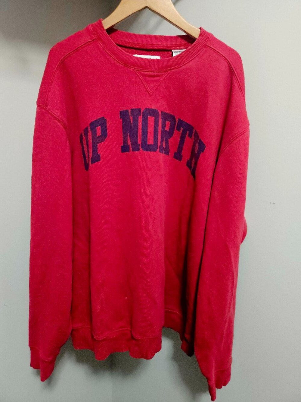 Up North Red Crewneck Sweatshirt